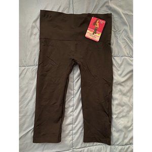 SlimMe by MeMoi High-Waisted Capri Shapewear - Size Large